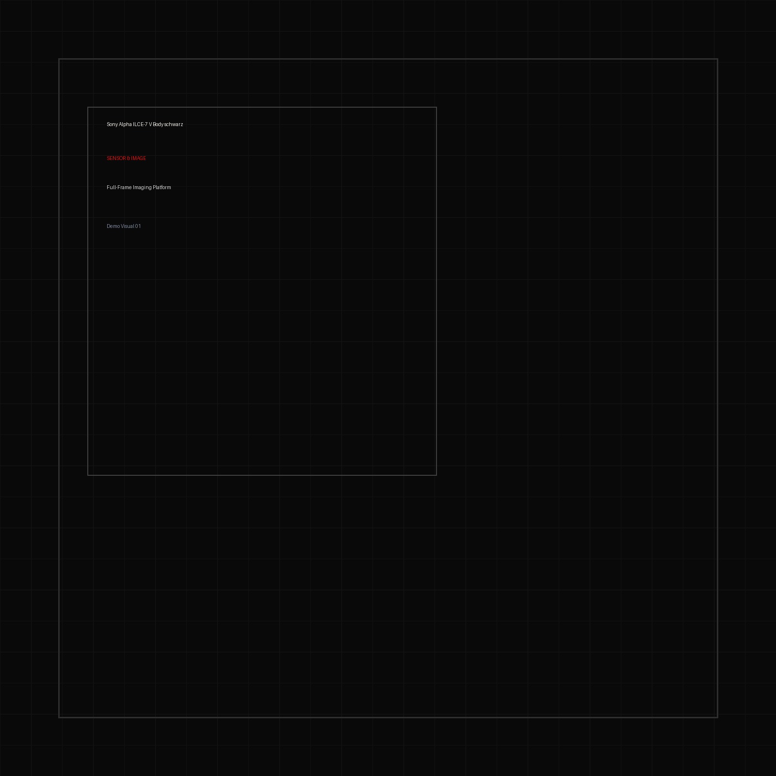 Sony Alpha ILCE-7 V Body schwarz